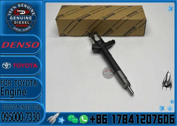 Diesel Fuel Engine Injector 095000-7320 23670-0R130 095000-7330 23670-09230 Avensis 2AD-FTV Truck Engine Parts