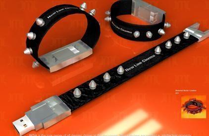 free shipping Leather usb flash drive