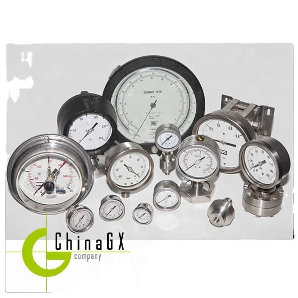 KPG202 Digital Pressure Gauge with Glycerine or Silicone Oil Filled High-Precision Measurement and Microprocessor Compensated
