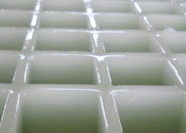 Fiberglass + Resin base Plastic Floor Grating Molded 38MM Customized