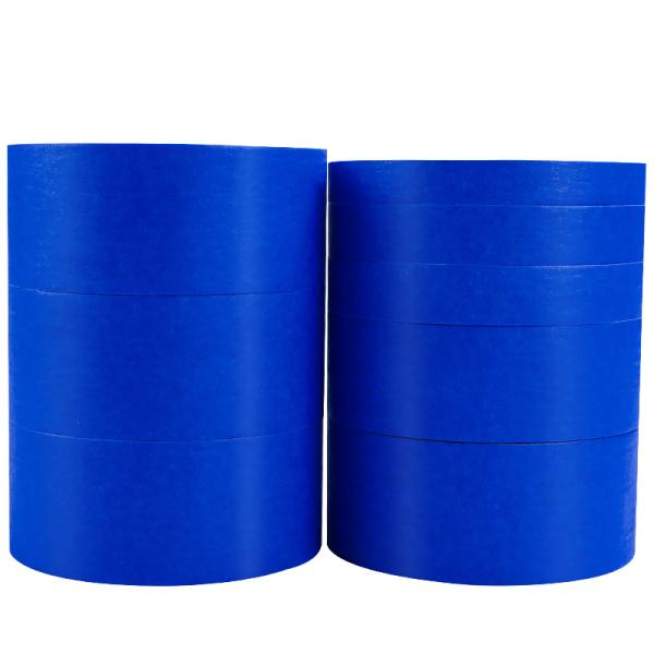 UV-Resistant Blue Painter's Tape for Outdoor Wall Masking - 14-Day Adhesion