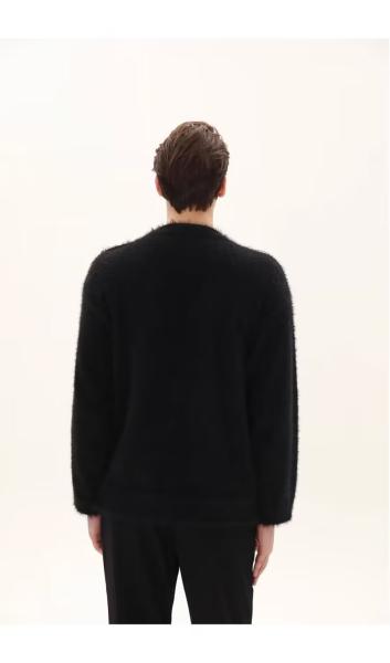 Free Knitwear Sweater Men Pullover Closure for Warmth and Durability Free Shipping New American Letter Design Sweater