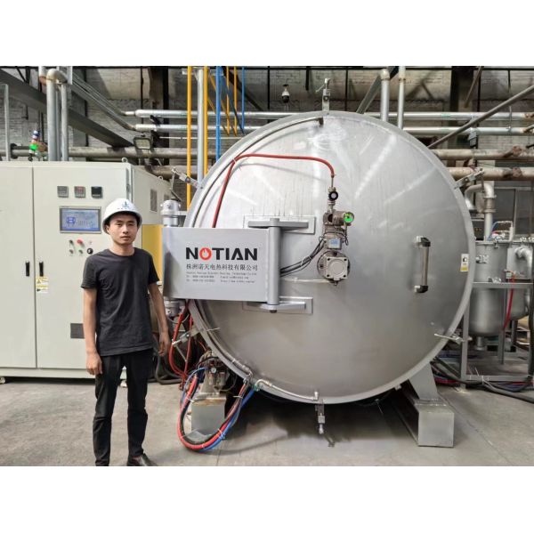 Ar Atmosphere Graphitization Furnace 2800℃ for Carbon Fiber & Green Coke
