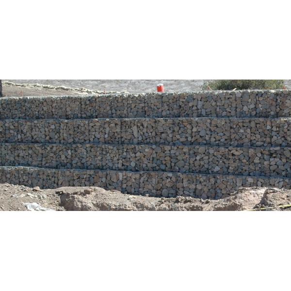 Отверстие корзины 8*10cm Gabion регулирования паводковых вод реки изготовления на заказ шестиугольное
