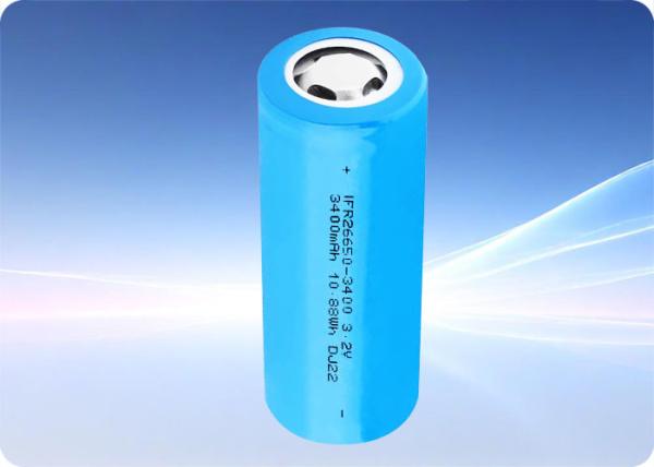 3400mAh 26650 batterie au lithium fer phosphate à haute décharge batterie au lithium avec 2000 cycles de vie