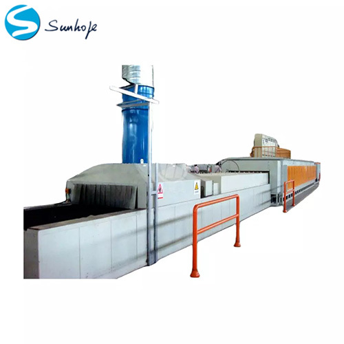 Continuous Aluminum Radiator Brazing Furnace Nitrogen Atmosphere Dual Process