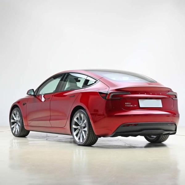 Спортивный автомобиль 4WD Автоматический длинный диапазон Tesla Model 3 EV Автомобиль с батареей мощностью 66 кВтч