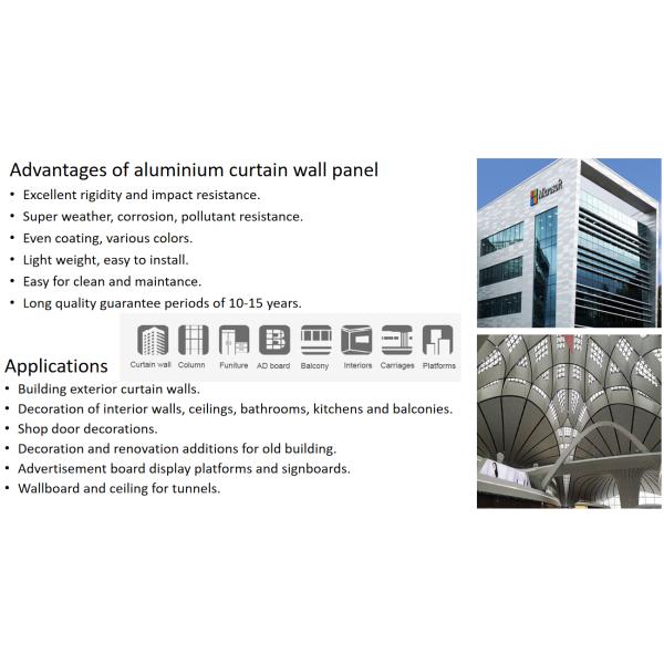 Алюминиевая композитная панель обшивка Gemoy Awning Acp Panel