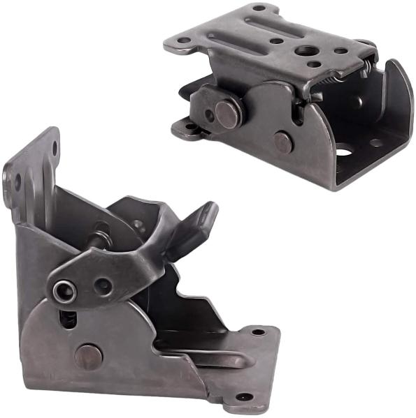63mmx68mmx54mm Lock Extension Table Bed Leg Feet Steel Folding Foldable Support Bracket