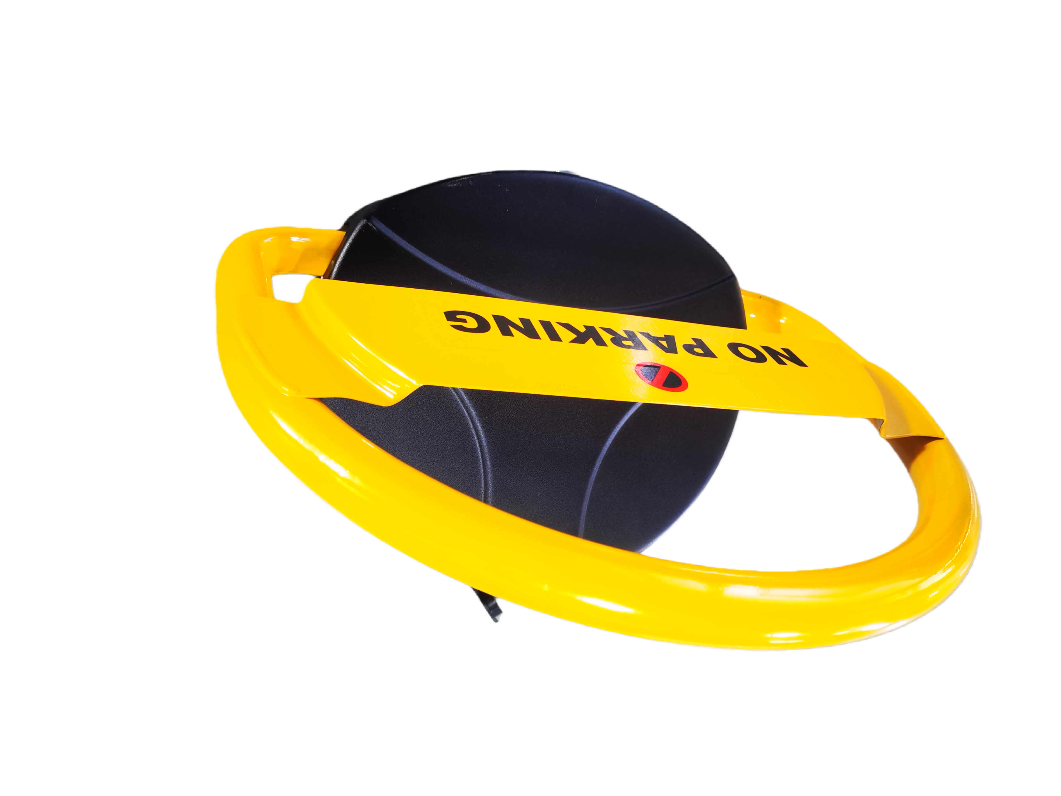 Yellow Car Parking Locks Waterproof Remote Control Parking Lot Lock