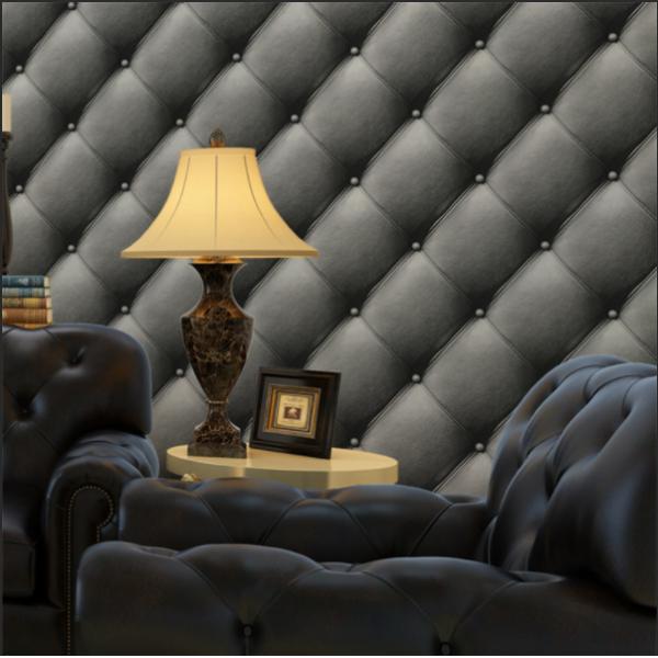 Soft Elastic Waterproof PVC Leather For Decoration Synthetic Leather Upholstery