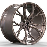 Ferrari FF Jante en alliage forgé 19 20 21 22 pouces Bronzée brillante 5x114.3 Taille de boulon