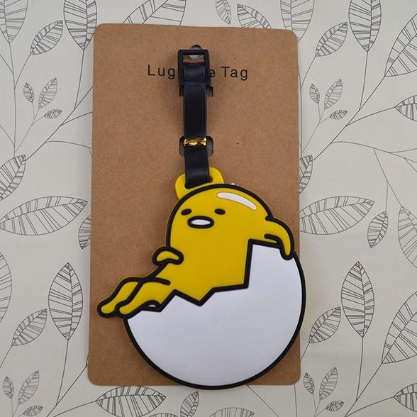 Logo printed cheap 3D soft pvc luggage tag for promotion