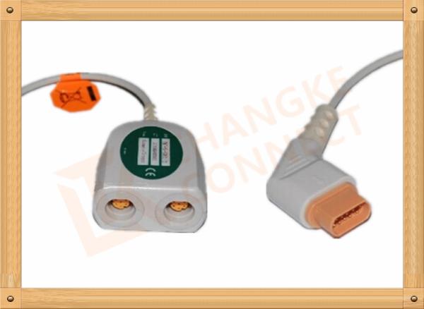 Siemens Draeger Converter Invasive Blood Pressure Cable 16 Pin to 8 Pin