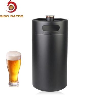 O revestimento 5L do pó preto isolou Mini Keg