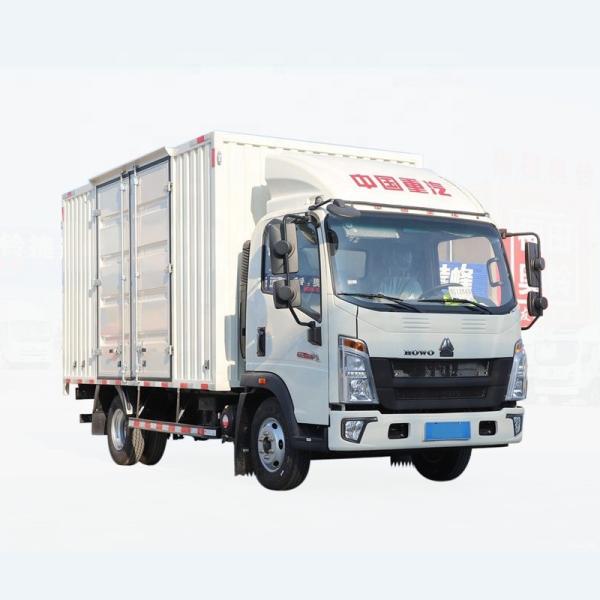 SINOTRUK   Single Row  Van Truck  Freight Train Wagon Deliver Truck