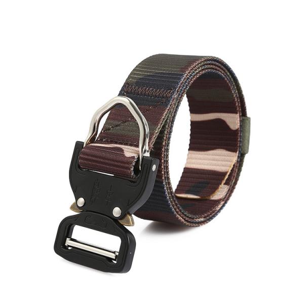 Correa de lona táctica militar del OEM Meisai que camina la correa de la web del ejército de los 3.8cm