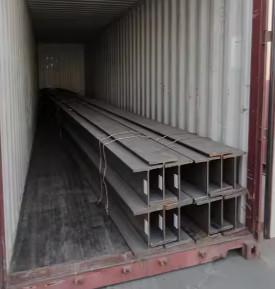 Punching Customized Metal Structure Stainless Steel I Beam Surface Treatment And Fabrication