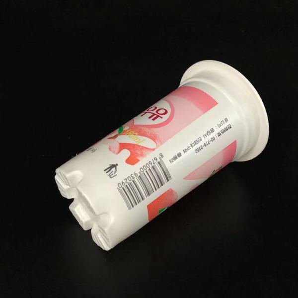 180ml Plastic cream cup disposable custom yogurt packaging paper cup