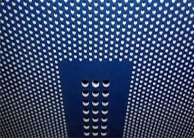 Decorative Perforated Metal Mesh Plate Hot Galvanized For Ceiling Panels