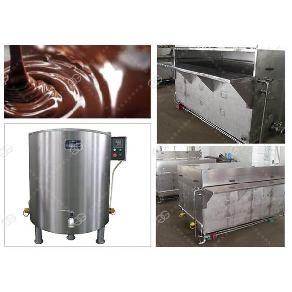 200 - 2000L Industrial Chocolate Melting Machine Stainless Steel 304 4 - 12 Kw