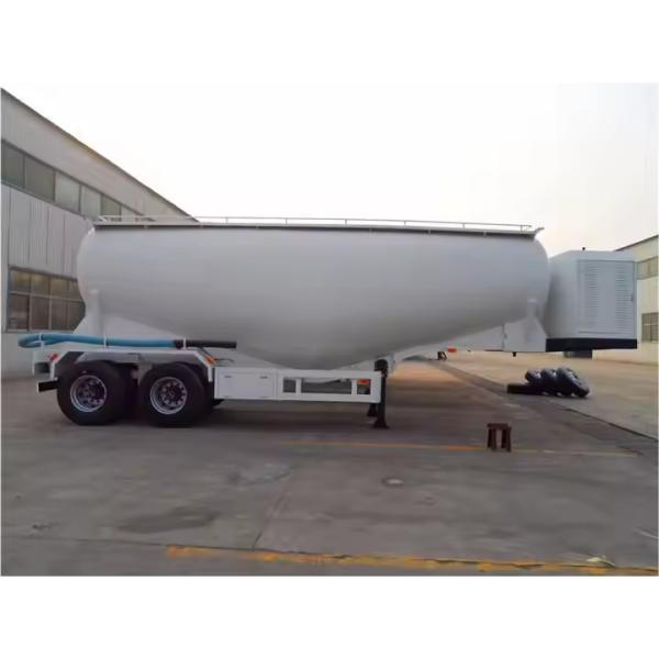 CIMC 2/3 Axles Single-bin High Quality Steel V Type 40-60T Dry Fly Ash Powder Cement Tanker Truck