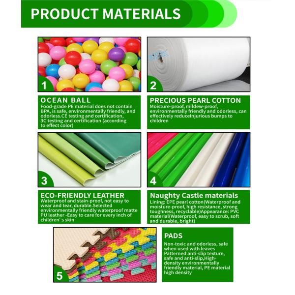 Soft Playland Children's Grassland Theme Commercial Indoor Playground Party Soft Playground Park