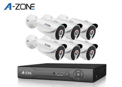 6 Camera Surveillance System / Poe Security Camera System 1080p IR CUT Filter