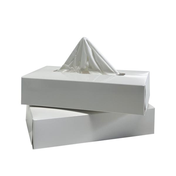 Custom Printed Facial Tissue Paper Box with Virgin Wood Pulp and Strong Water Absorption