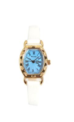 Moderne, confortable, en cuir, à l'arrière de la montre.