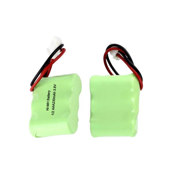 1/2AAA NiMH перезаряжаемые батареи 3.6V 230mAh Колонны перезаряжаемые батареи