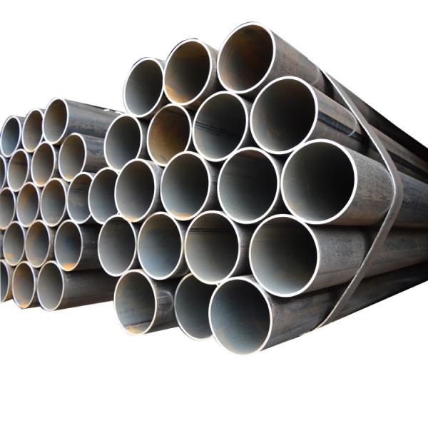 Pipe en fer légèrement huilée ASTM API GS certifiée ERW LSAW Pipe en acier au carbone noir pour applications de structure de forage d'huile