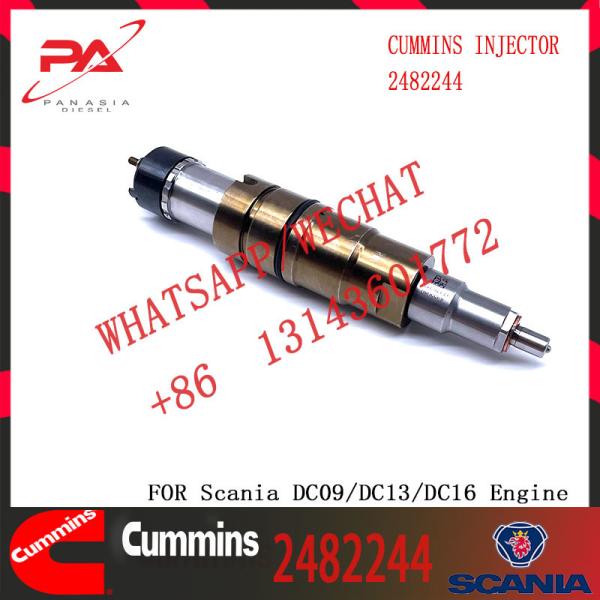 2488244 New Recon Diesel Fuel Injector DC09 DC13 for 0574380 2482244 1948565 2029622 2086663 2057401 2031836 2488244