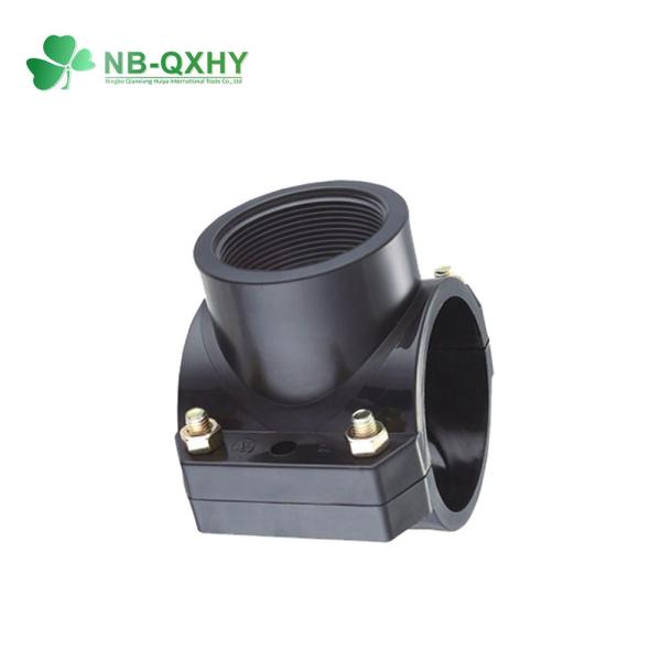 Matériau PP Pipe Fitting Clamps en acier inoxydable selle tête ronde Code facile à installer