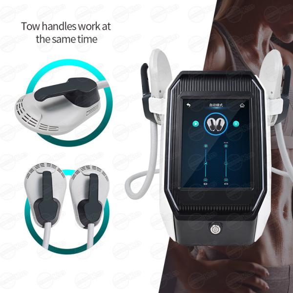 Electromagnetic Wave Energy Muscle Sculpting Machine Strengthening Burn Fat