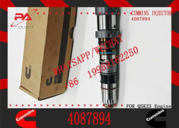 Pieza K60 del motor diesel del automóvil/inyector de combustible de QSK60 QSK45 4002145 4087894 4088428 4326781