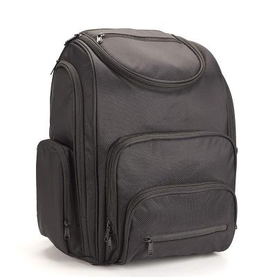 Black Rucksack Changing Bag Premium Water Repellent Nylon Made For Travel