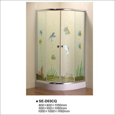 Sliding Glass Door Shower Enclosure For Home / Hotel / Office / Vila Using