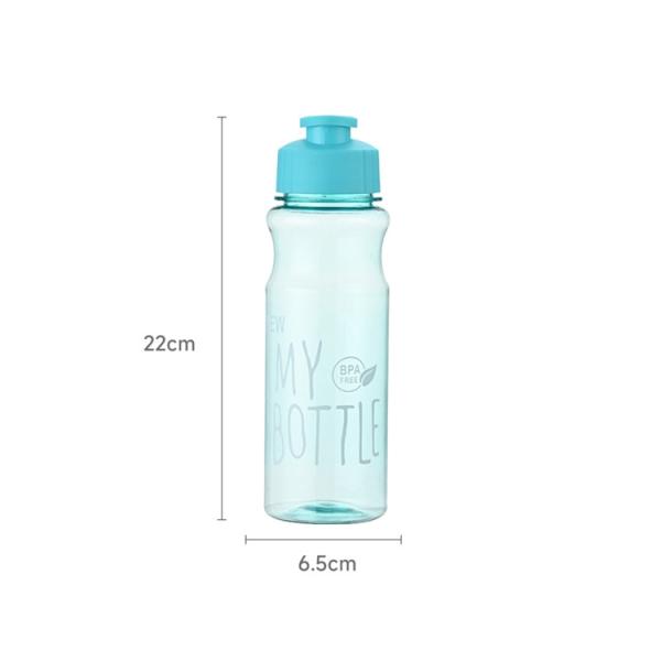 500ml Eco Friendly Clear Plastic Cup Colorful Drinking Cup with Anti-corrosion Coating