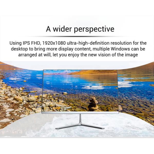 Время отклика 10 мс Ом 21.5 дюймовый настольный компьютер все в одном ПК компьютер ноутбук для работы / игры