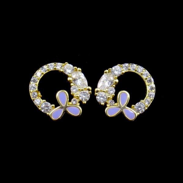 Fashion 925 Rj Earrings , Simple 925 Sterling Silver Stud Earrings