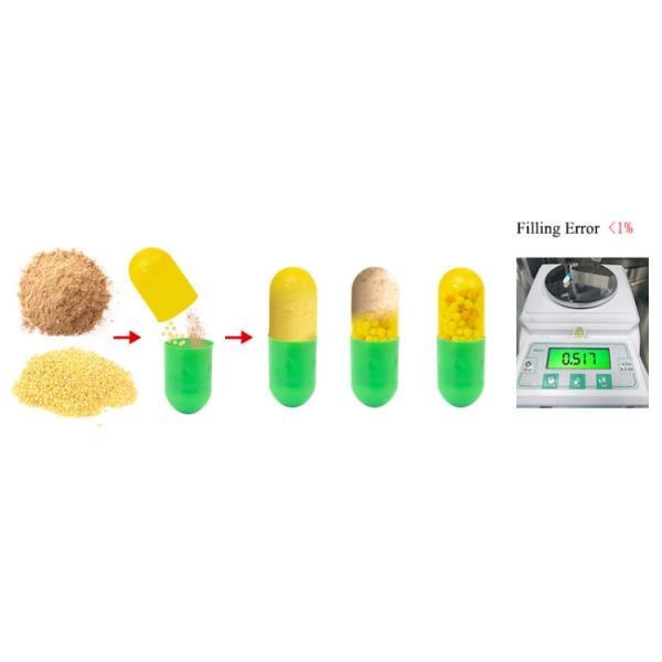 SS Pharmaceutical Pill Capsule Filling Machine Medicine Filling Machine