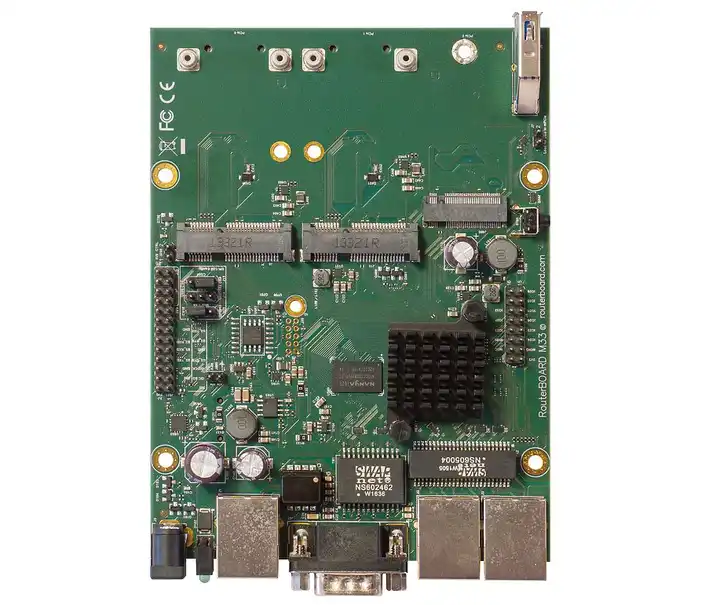 Mikrotik RBM33G Dual-core MiniPCIe Plus 3G/LTE Module Insert SIM Card ROS Routing Motherboard with Good Price