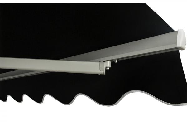 Outdoor retractable awning Aluminum commercial manual awning