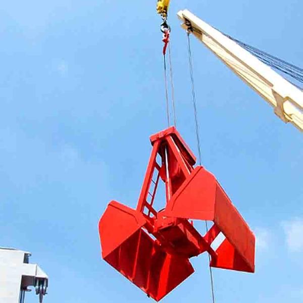 3CBM Remote Control Q235 Electro Hydraulic Grab Double Petals