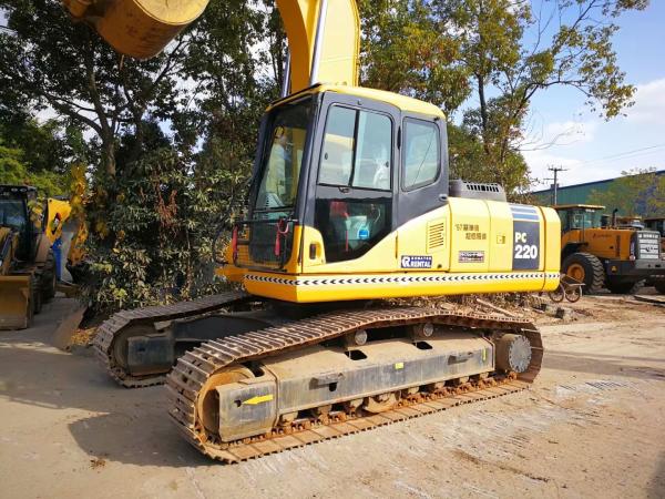 PC220-7 Crawler Used Komatsu Excavator Original Japan Easy Maintenance
