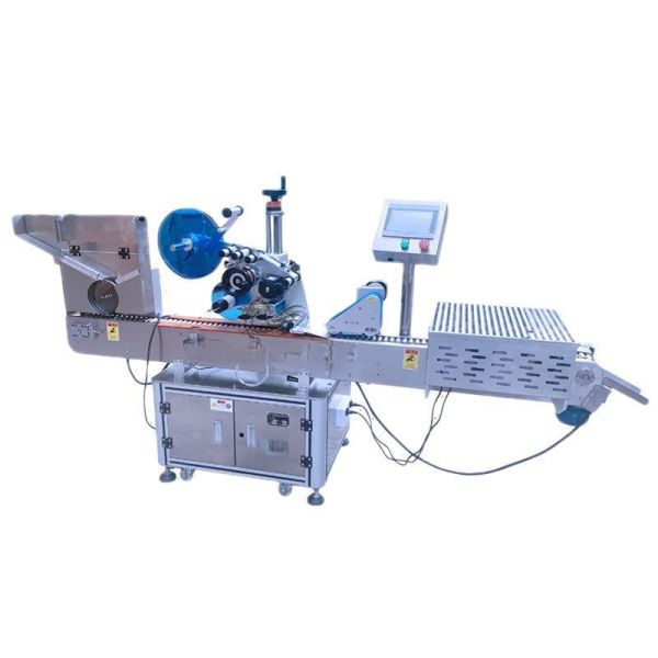 Customized production of fully automatic horizontal labeling machine, lithium battery labeling machine CH-305F, battery labeling heating shrinkage machine