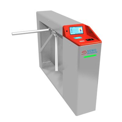 Girosilla operada por monedas en el metro Barrera de entrada Puerta de reconocimiento facial Girosilla