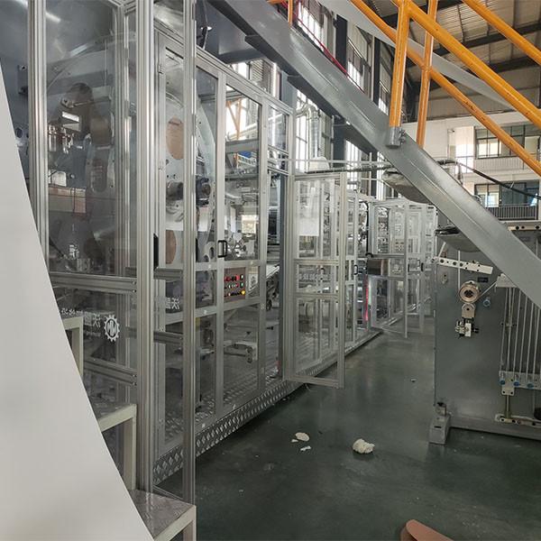2025 New Easy Operation Adult Diaper Making Machine Full Servo 400 KW with CE