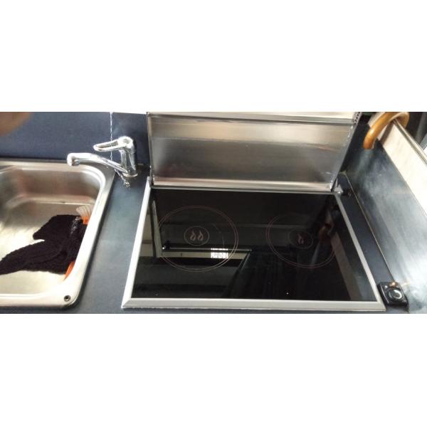 JP 2.2kw 12v Diesel Cooktop Stove with 2 Burners  for Room Heating and Cooking Top